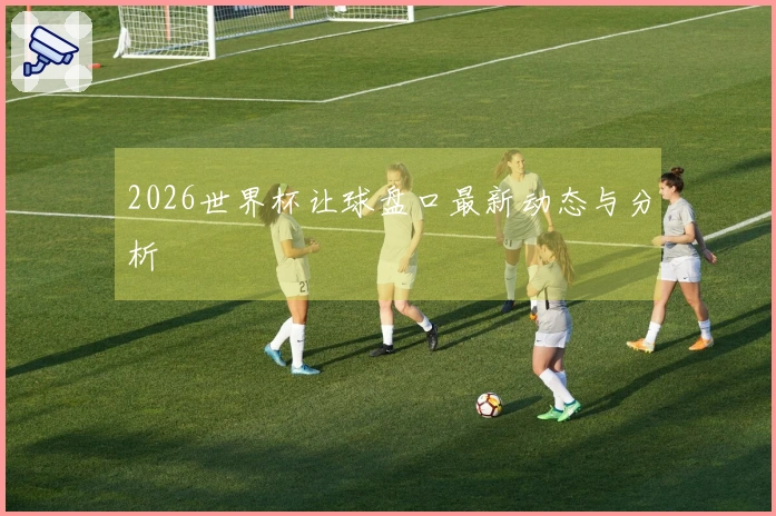 2026世界杯让球盘口最新动态与分析