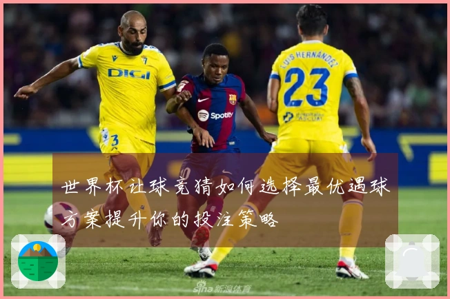 世界杯让球竞猜如何选择最优遇球方案提升你的投注策略